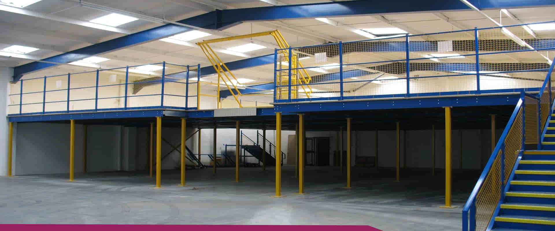 Custom-designed Mezzanine Floor System For Efficient Warehouse Operations