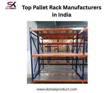 Top Pallet Rack Manufacturers in India for Industrial Warehouse Storage Solutions