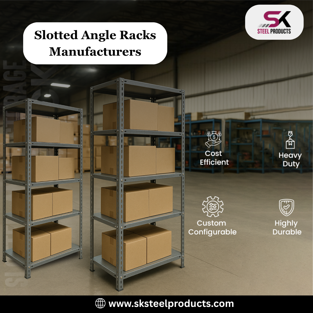 Top Slotted Angle Racks Manufacturers to Look for