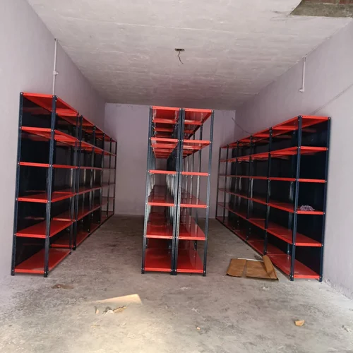 Industrial Slotted Angle Storage Rack